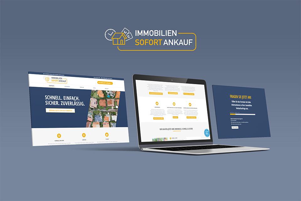 Immobilien Sofort Ankauf - Immobilie schnell verkaufen Vorschau der Website von Immobilien Sofort Ankauf