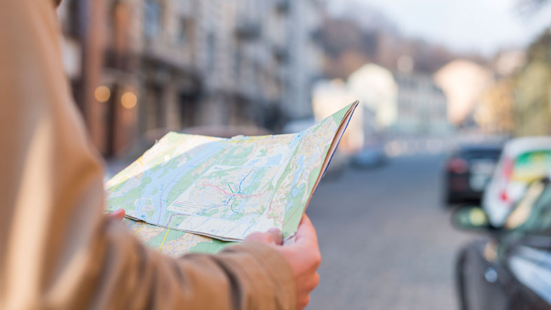 Lage und Infrastruktur als wichtiger Punkt einer Ferienunterkunft Lage und Infrastruktur als wichtiger Punkt einer Ferienunterkunft